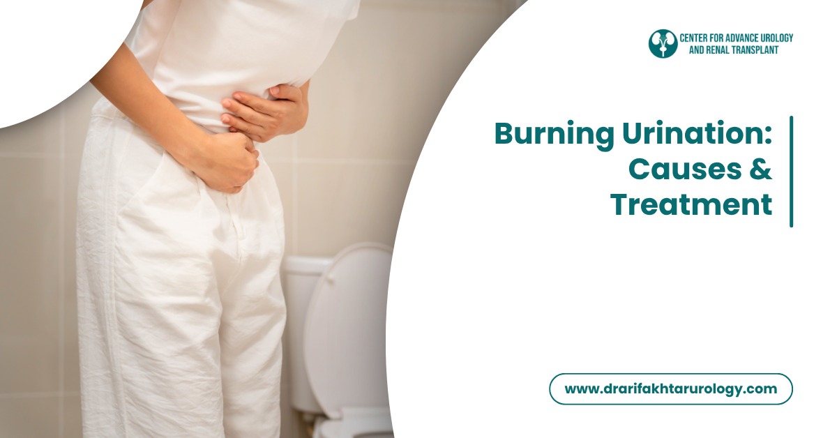 Burning Urination: Causes, Diagnosis and Treatment