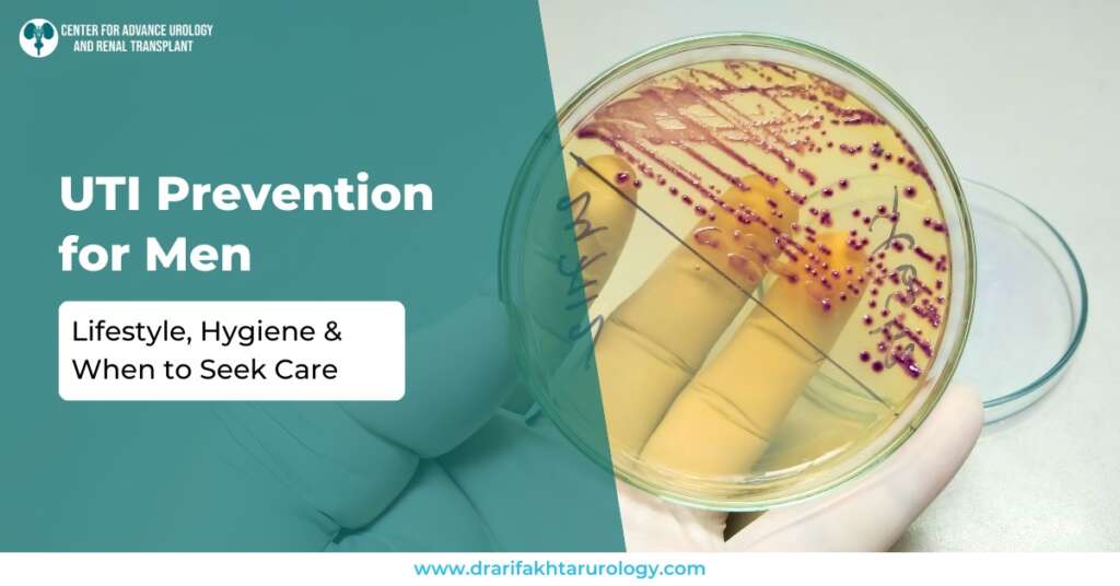 UTI Prevention for Men Lifestyle, Hygiene & When to Seek Care