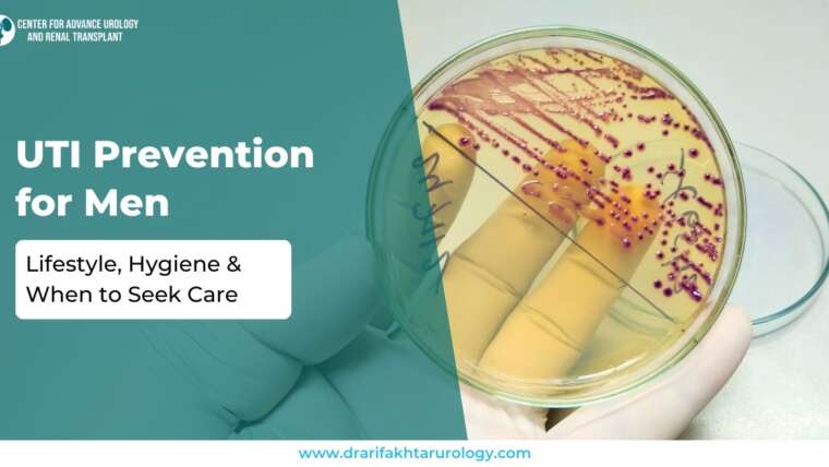 UTI Prevention for Men Lifestyle, Hygiene & When to Seek Care