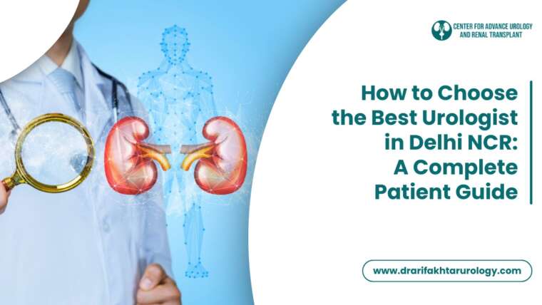 How to Choose the Best Urologist in Delhi NCR A Complete Patient Guide