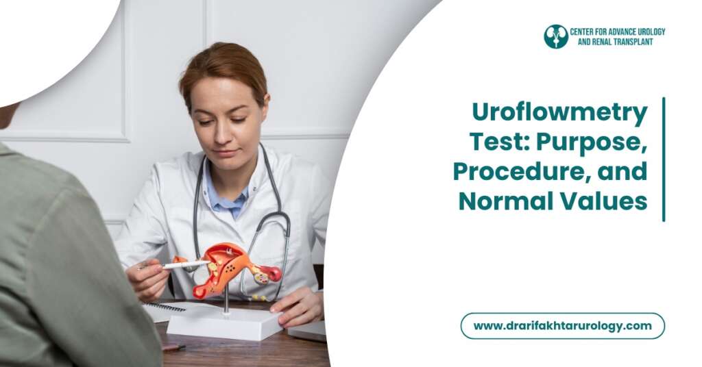 Uroflowmetry Test Purpose, Procedure, and Normal Values