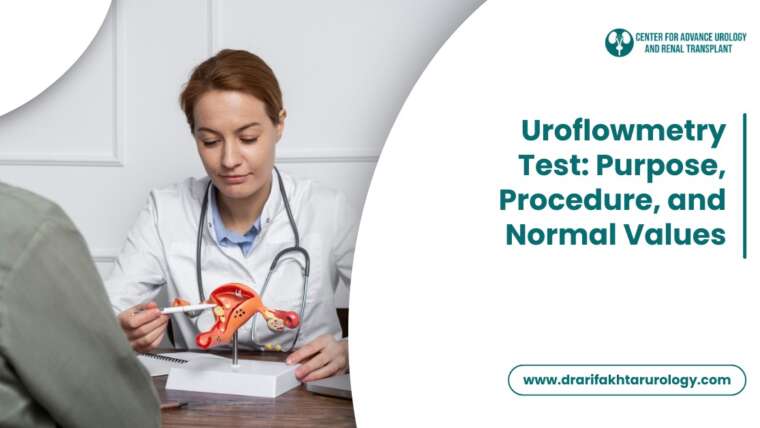 Uroflowmetry Test Purpose, Procedure, and Normal Values