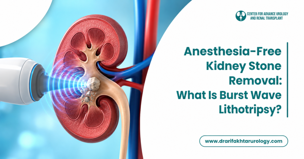 Anesthesia-Free Kidney Stone Removal What Is Burst Wave Lithotripsy