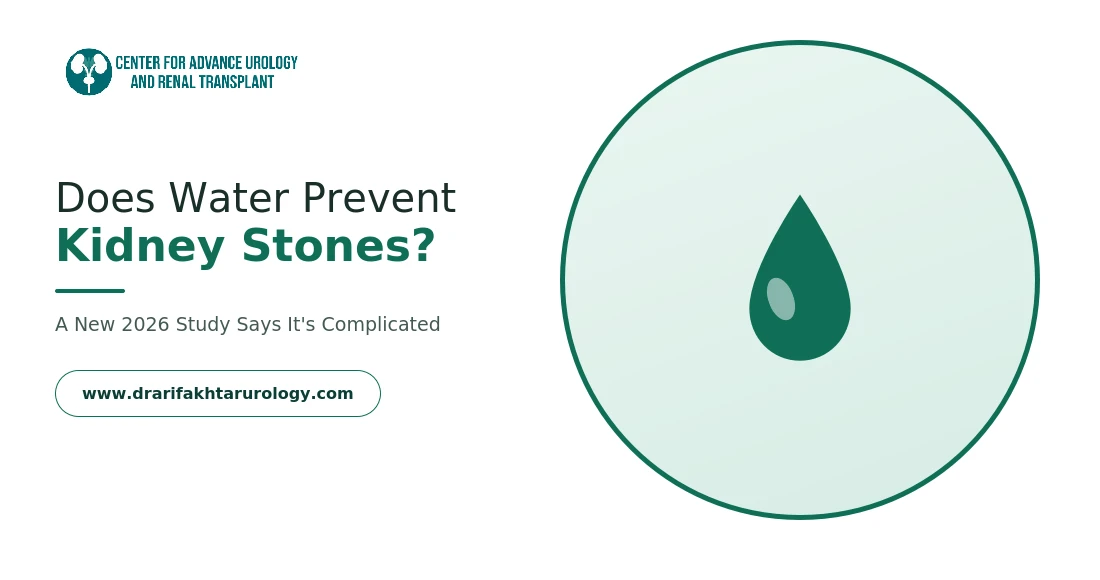 Does Drinking More Water Actually Prevent Kidney Stones? A New Study Says It’s Complicated