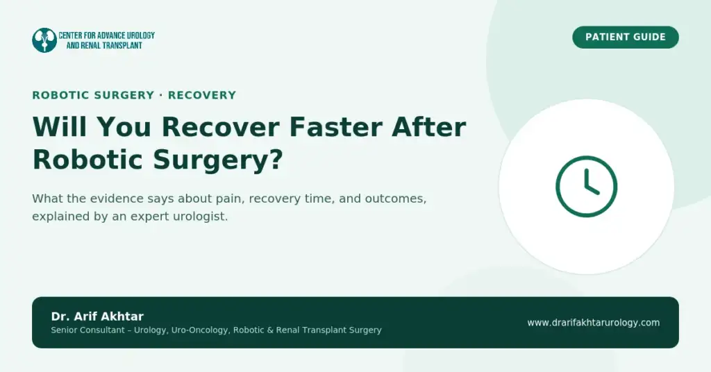 Robotic Surgery Recovery: Will You Be Back on Your Feet Faster?